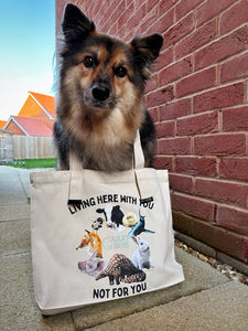 Here With Us Tote Bag