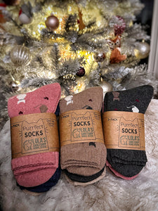 Purrfect Socks 3-Pack Bundle